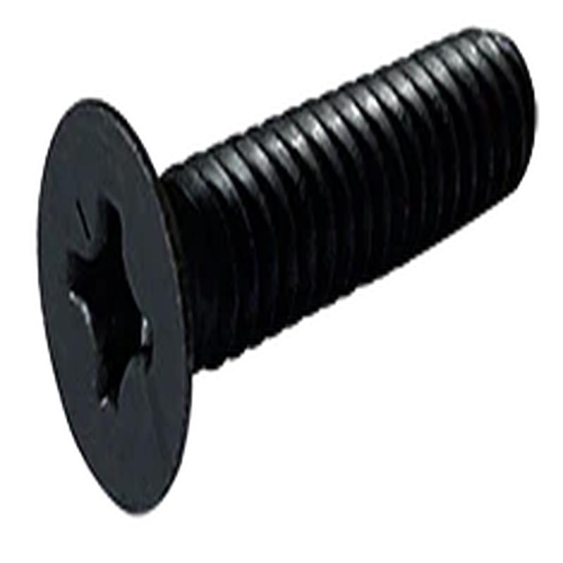 [100 PKG] Machine Screws Phil Flat 18/8 Stainless Black Oxide (MS24693) 10/32 X 2 1/2