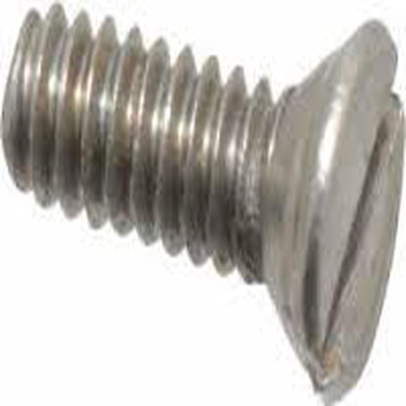 [100 PKG] Machine Screws Slotted Flat Plain Steel 1/2-13 X 1-1/2