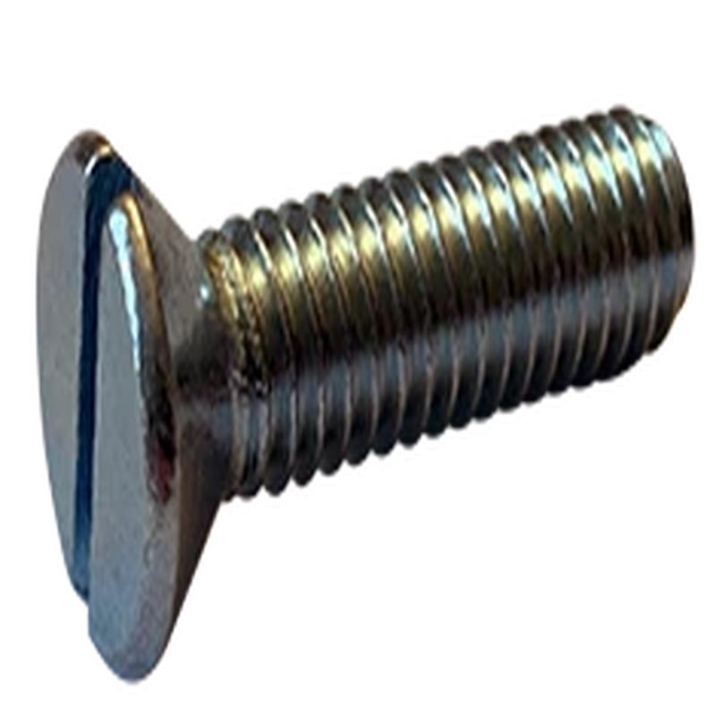 [100 PKG] Machine Screws Slotted Flat Steel Zinc 1/2-13X4 1/2