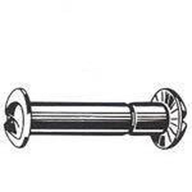 [100 PKG] Sex Bolts 18/8 Stainless Steel One Way Male 10/24 X 1/2