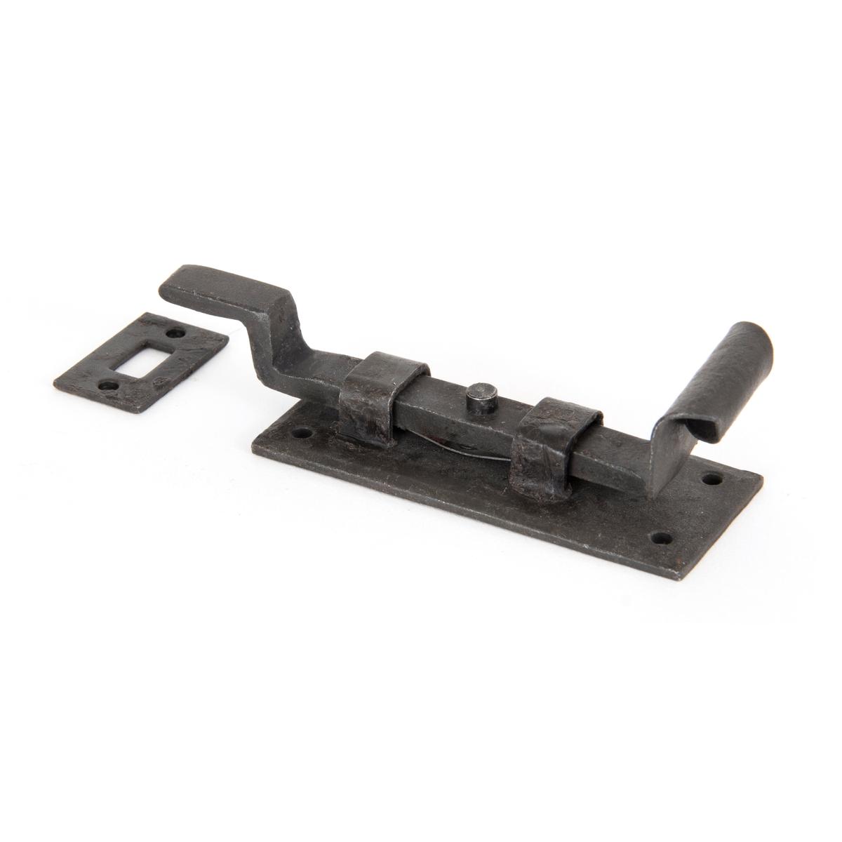 Beeswax 4" Cranked Door Bolt | From The Anvil