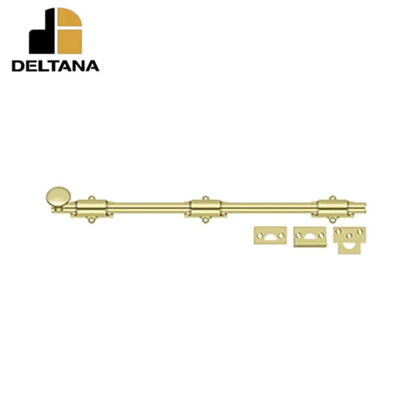 Deltana - 18" Surface Bolt - Heavy Duty - Optional Finish