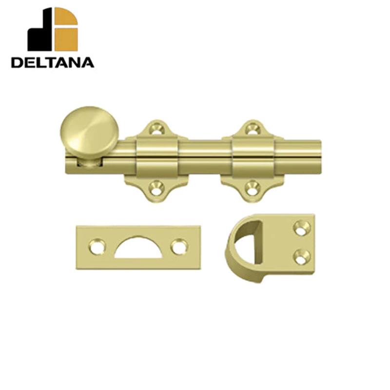 Deltana - 4" Dutch Door Bolt - Heavy Duty - Optional Finish