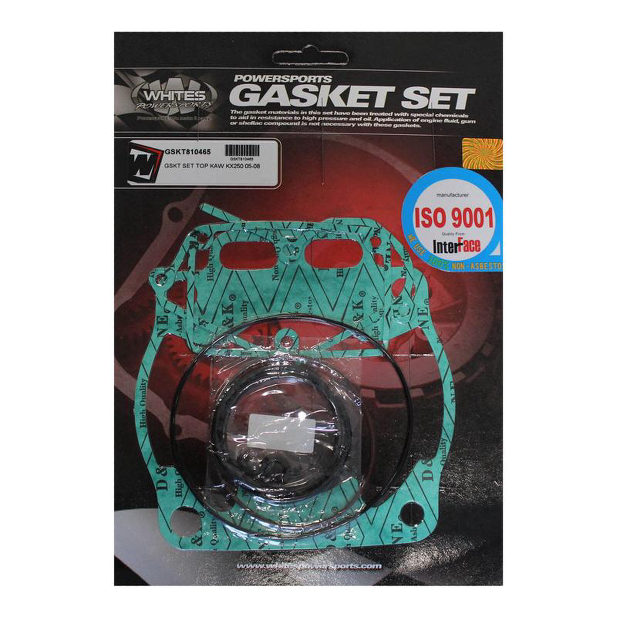 Whites Gasket Set  Top Kawasaki KX250 \05-\08