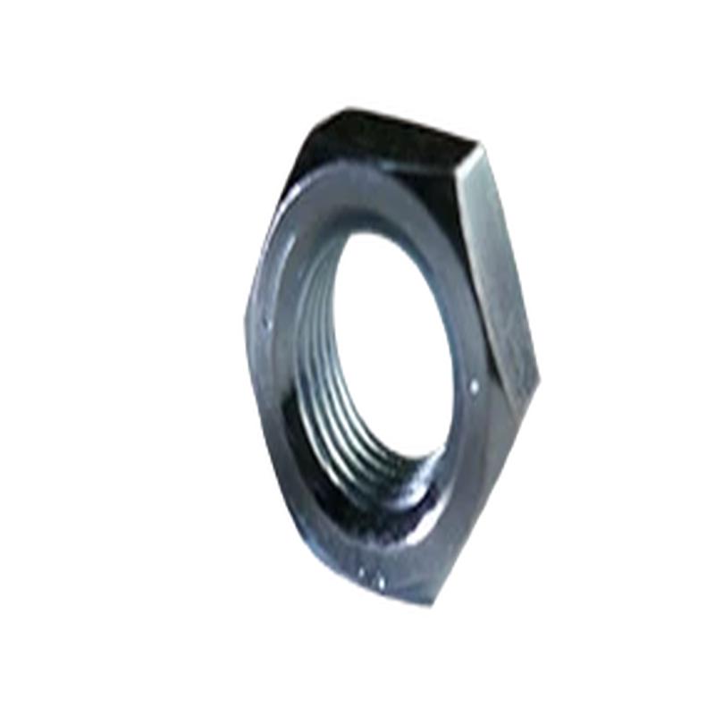 [5 PKG] Hex Jam Nuts Steel Plain 1 1/2-6