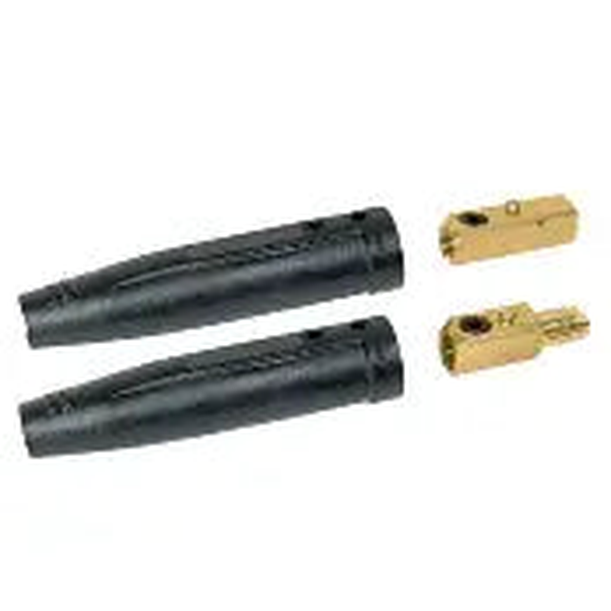 BEST WELDS 2-MBP - Cable Connector, Male/Female, Ball Point Connection, 1/0-3/0 Cable