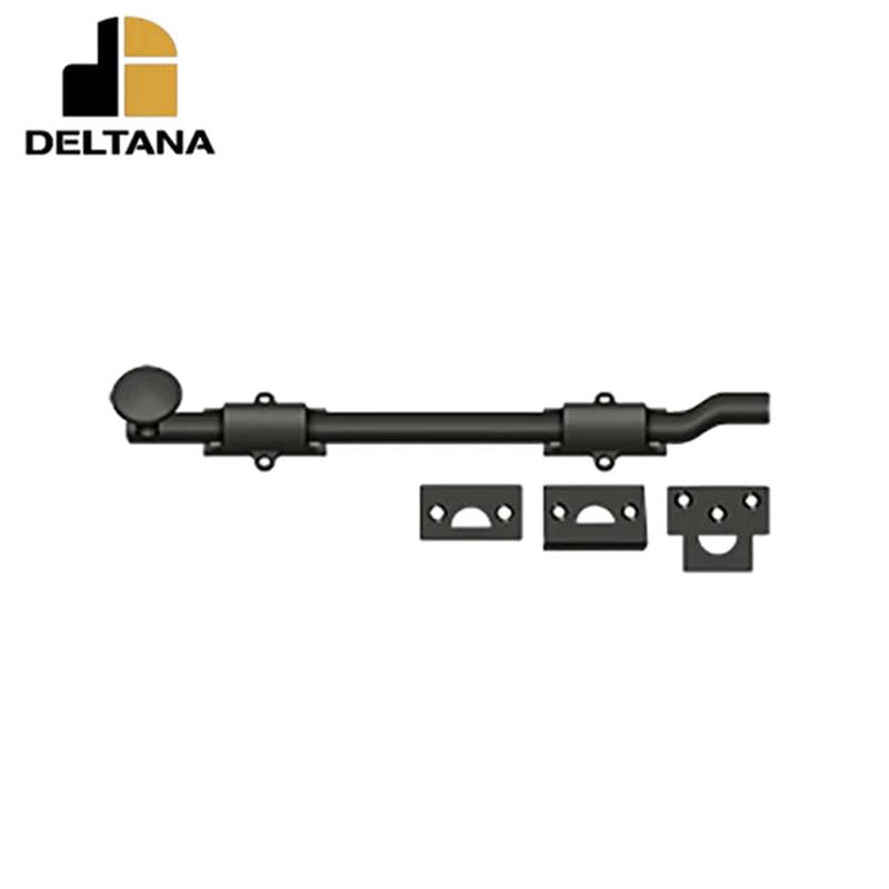 Deltana - 12" Surface Bolt w/ Offet - Heavy Duty - Optional Finish