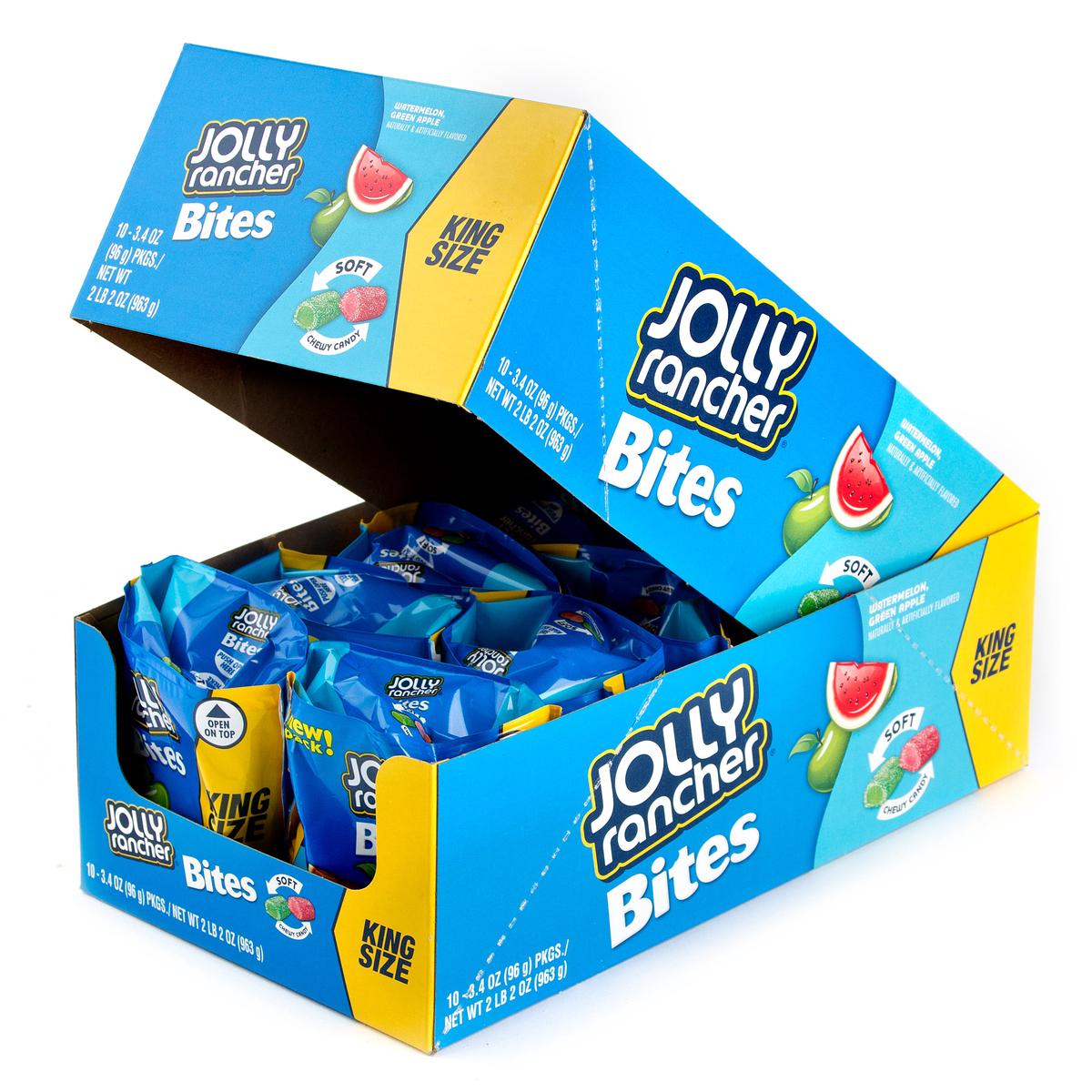 Jolly Rancher Bites Watermelon Green Apple