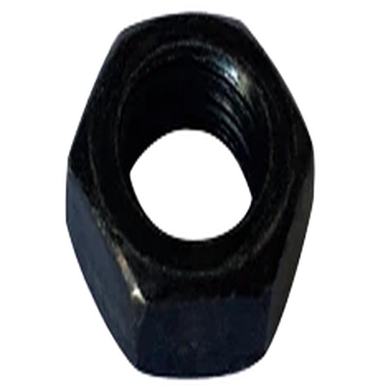 [1200 BULK] Hex Jam Nuts Steel Black Zinc 1/2-20