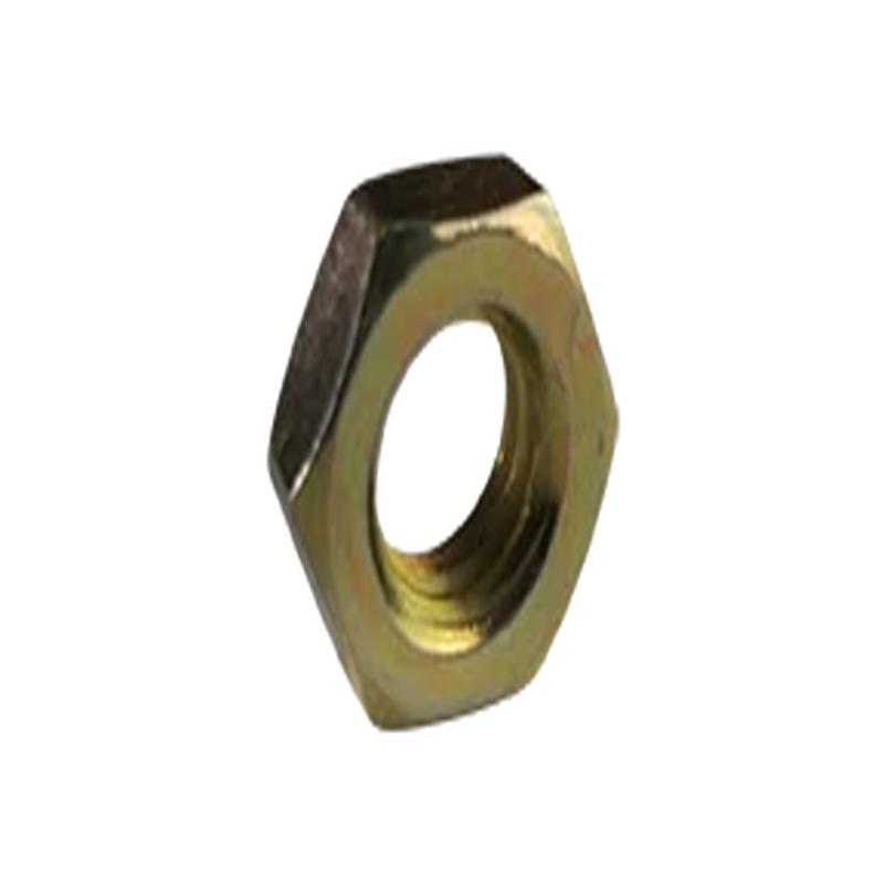 [400 BULK] Hex Jam Nuts Steel Zinc Yellow 7/8-14