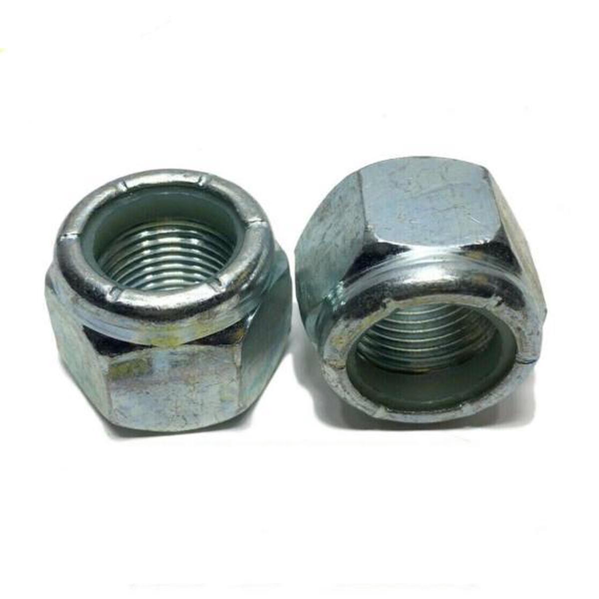 7/8"-9 Nylon Insert Lock Nuts Nylock Zinc Plated