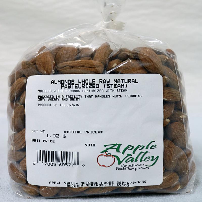 Almonds - Whole Raw 1 lb.