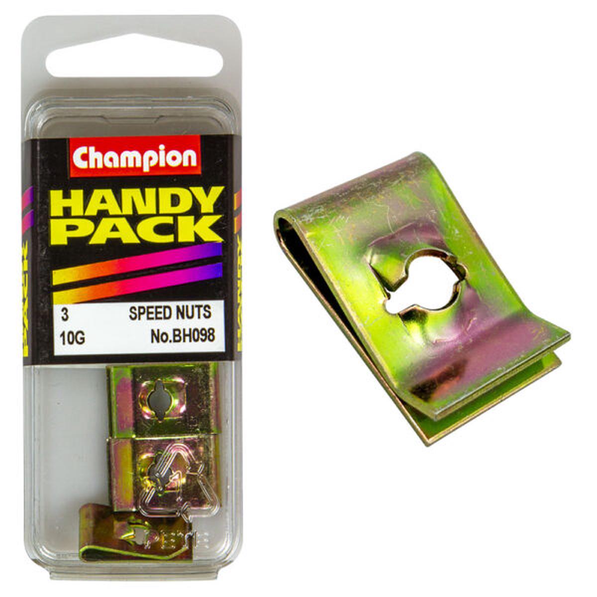 Champion - Speed Nuts-Captive-'U'-Type-4.8mm I.D | BH098