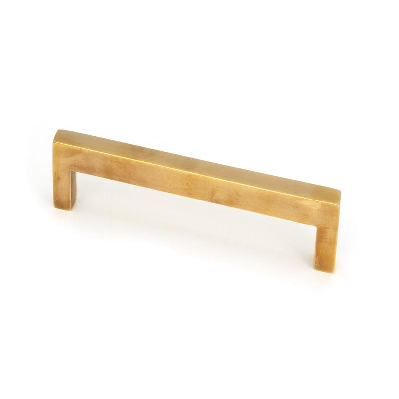 From The Anvil - Aged Brass Albers Pull Handle - Medium