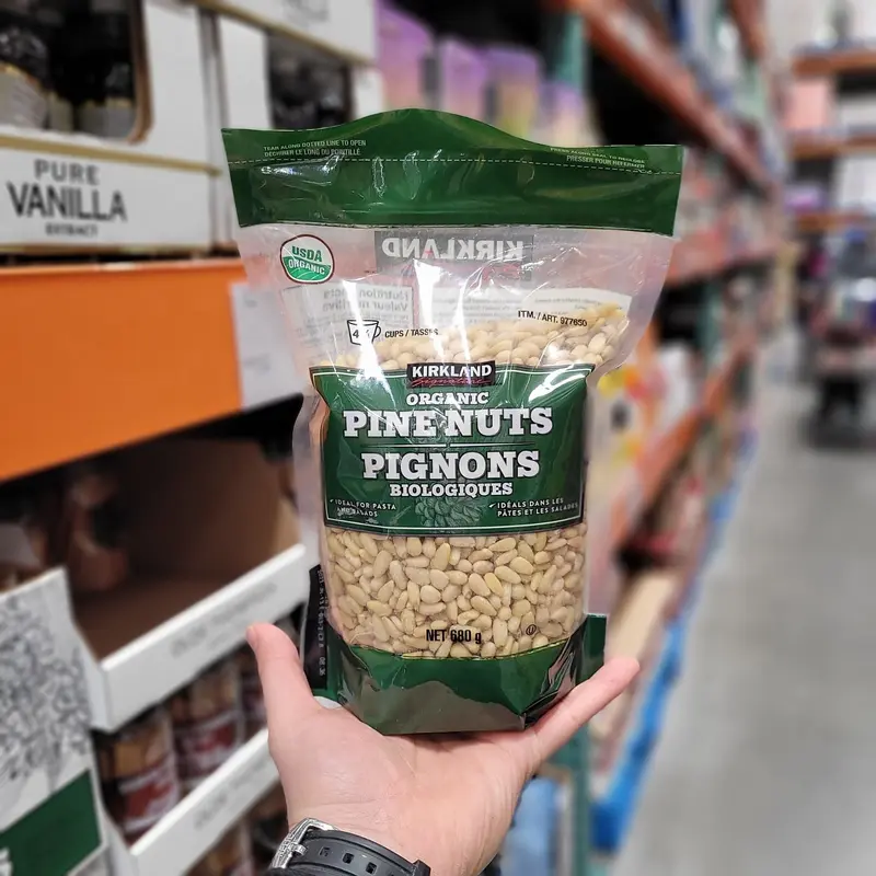 Kirkland Signature Organic Pine Nuts - 1 x 680 Grams