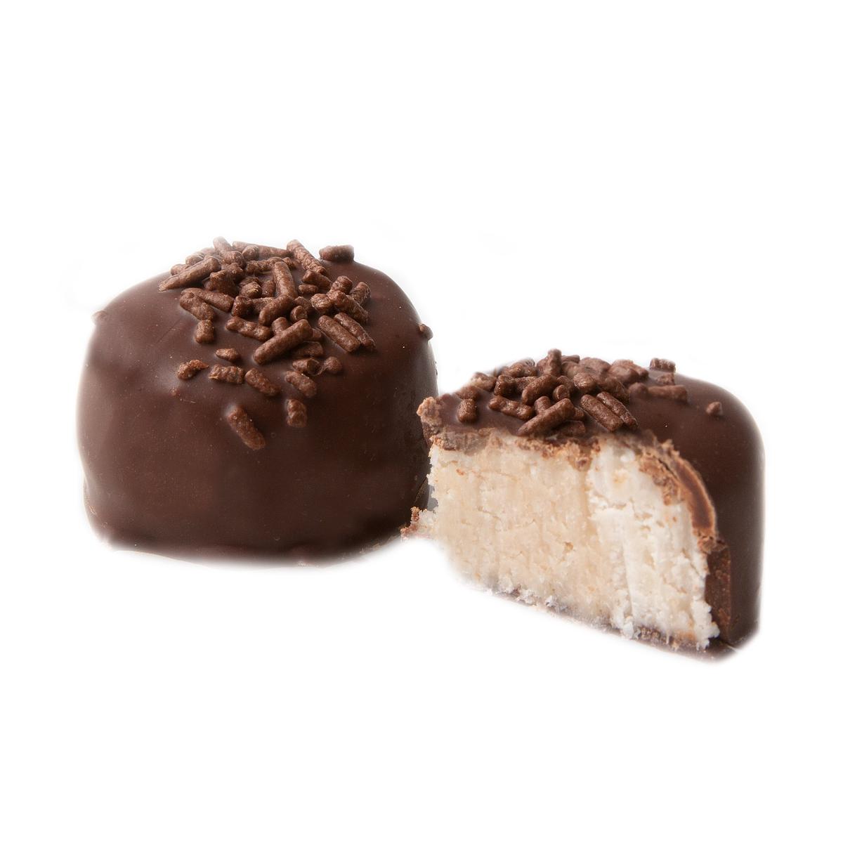 Passover Chocolate Chip Coconut Cream Truffles