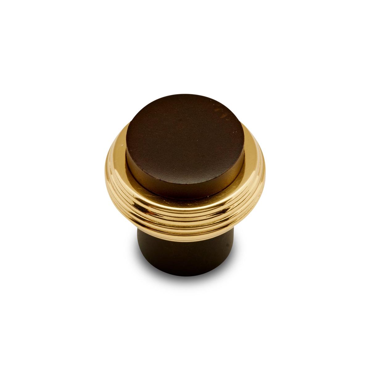 RK International - Two Tone - Solid Swirl Rod Cabinet Knob