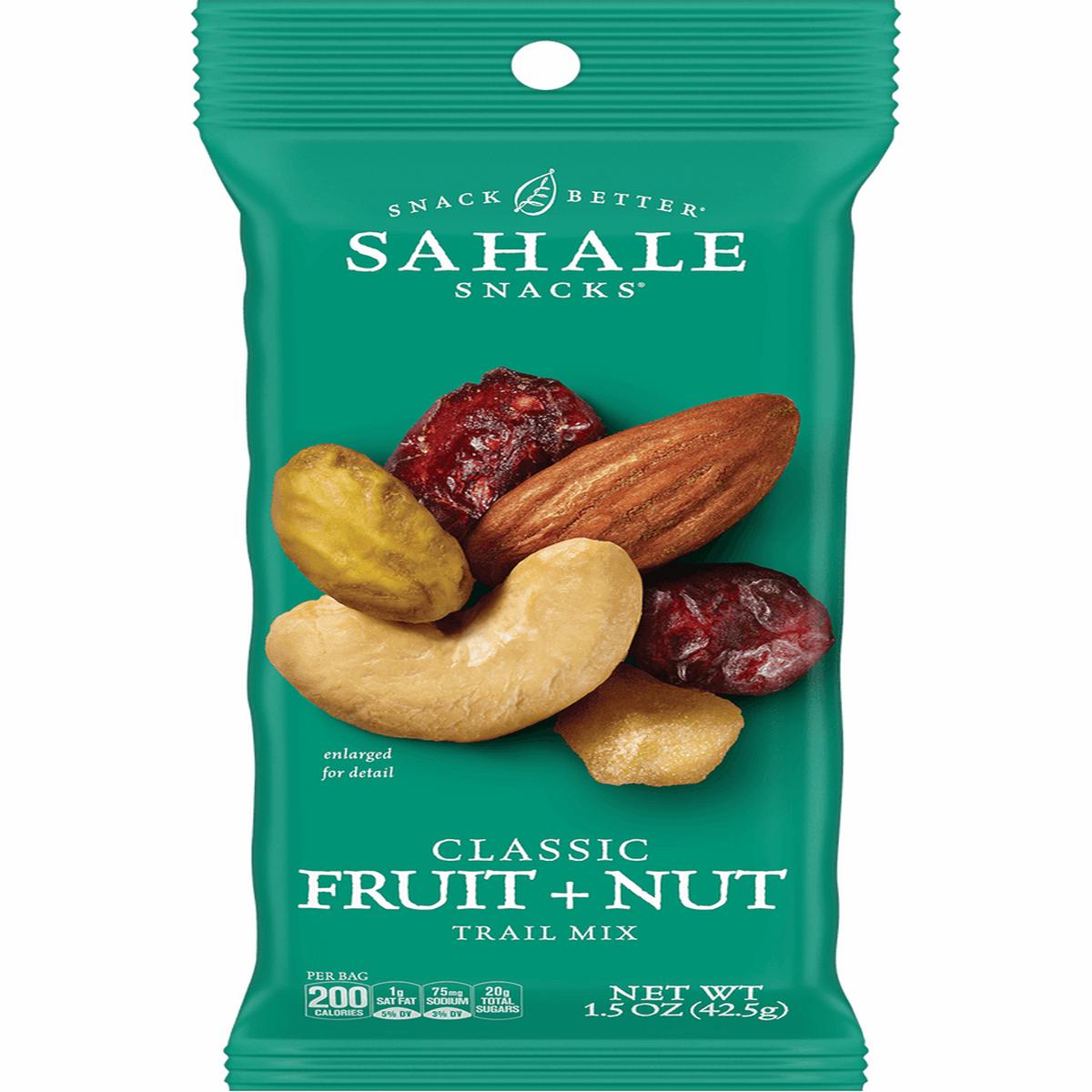 SAHALE SNACKS Classic Fruit and Nut Trail Mix 1.5oz
