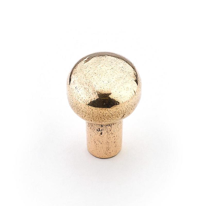 Schaub Knob, Natural Bronze, 1.375" dia 772-NB