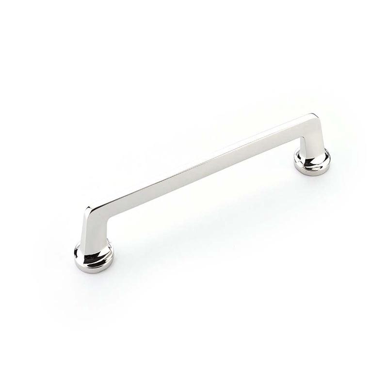 Schaub Pull, Polished Nickel, 8" cc 213-PN