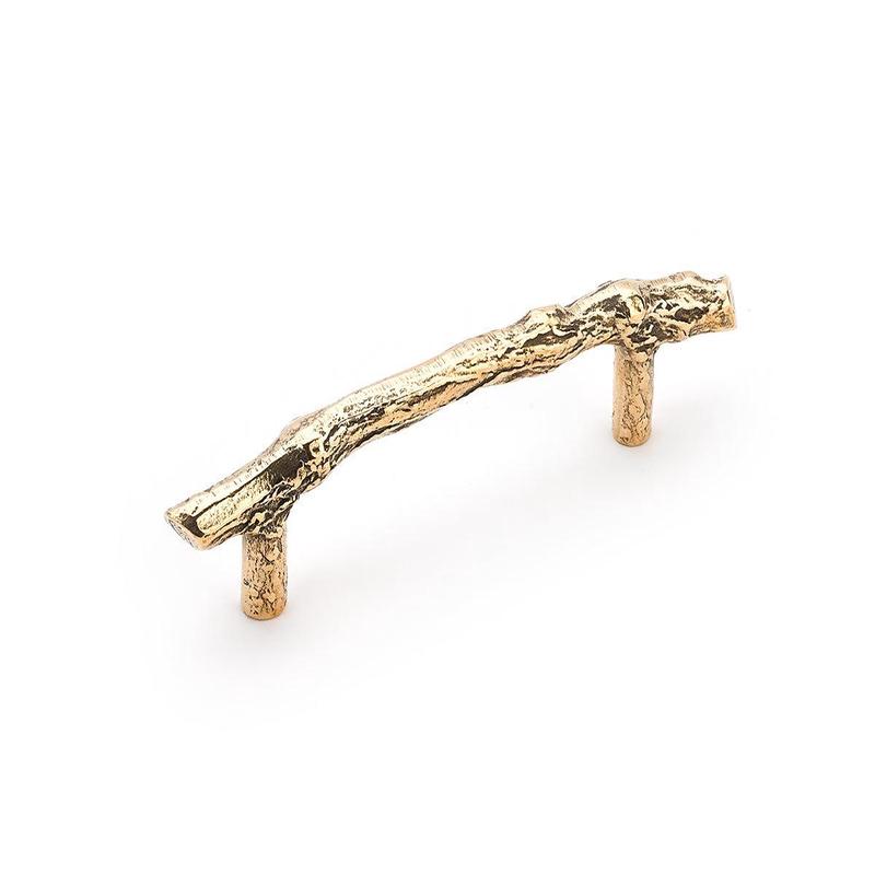 Schaub Pull, Twig, Natural Bronze, 4" cc 783-NB