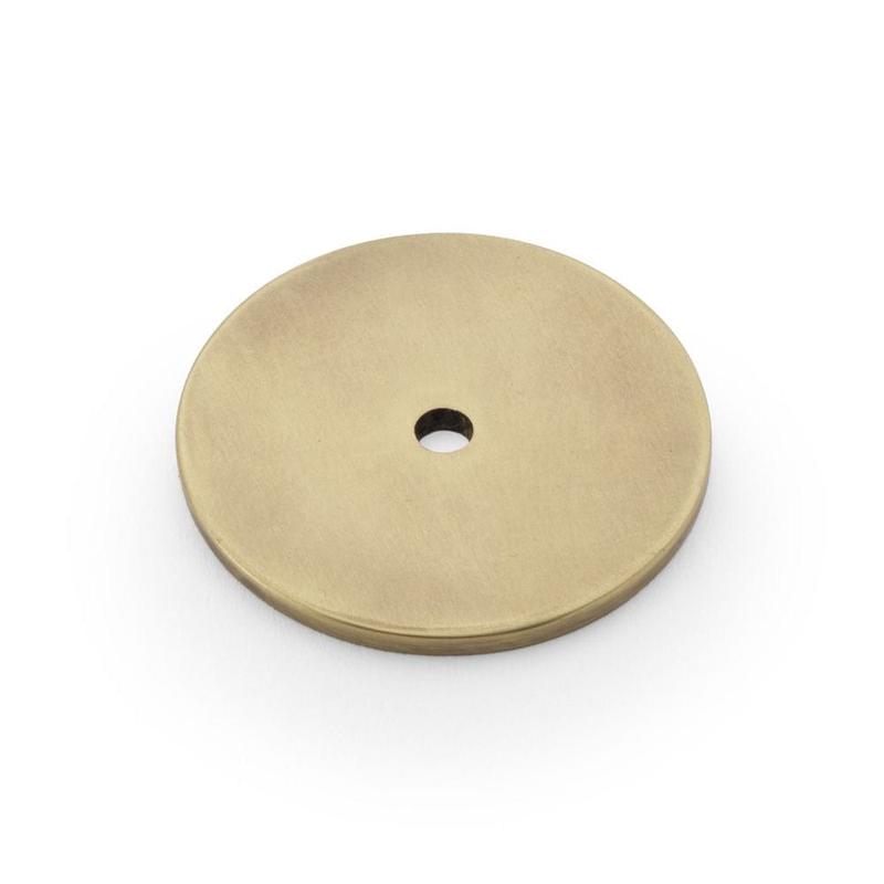 Alexander & Wilks Circular Backplate - Antique Bronze - Diameter 40mm
