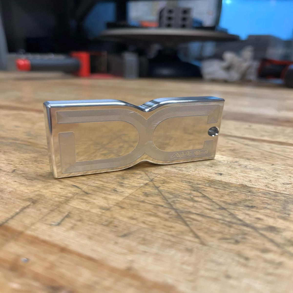 Car audio billet keychains - Dc audio