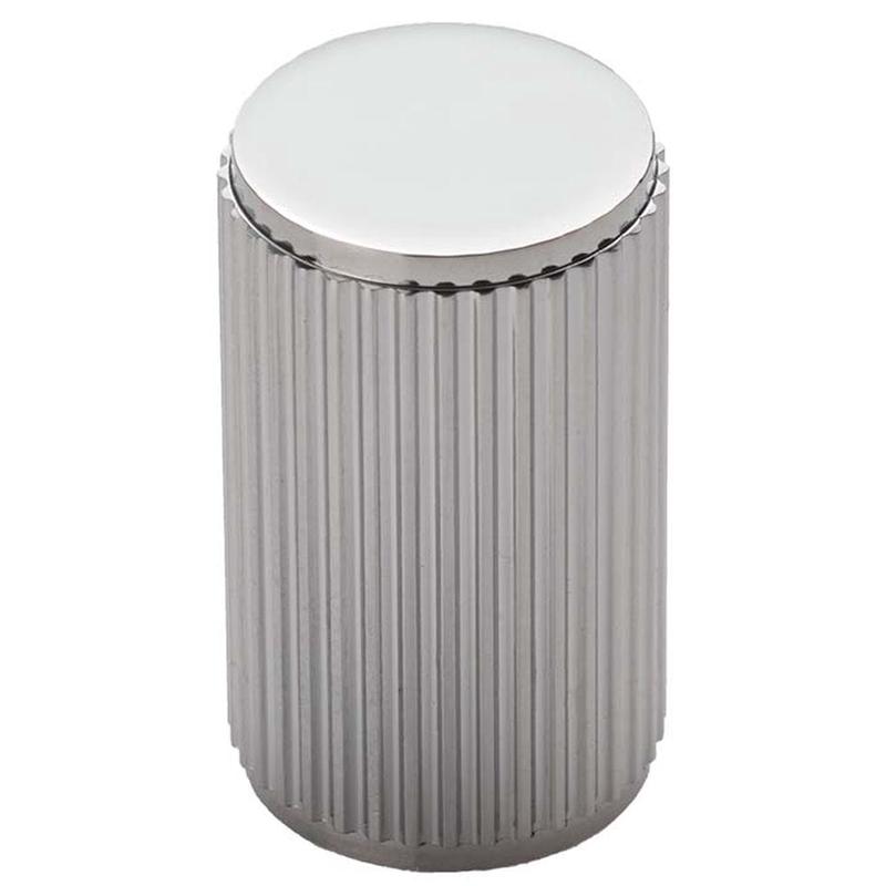 Carlisle Brass - Lines Knob - Polished Chrome