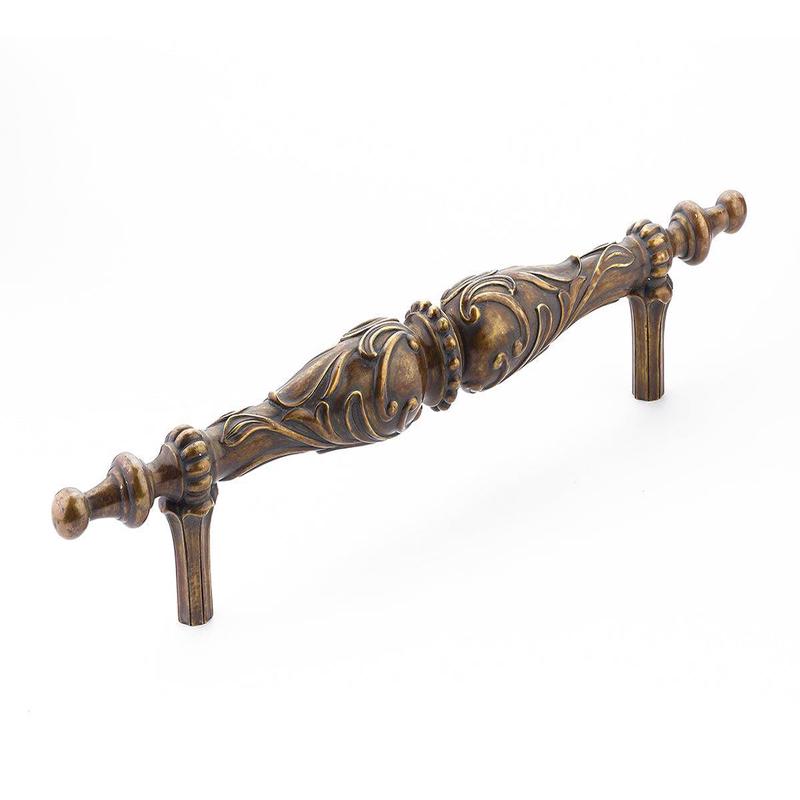 Schaub and Company Pull, Monticello Brass, 12" cc 998-MBR