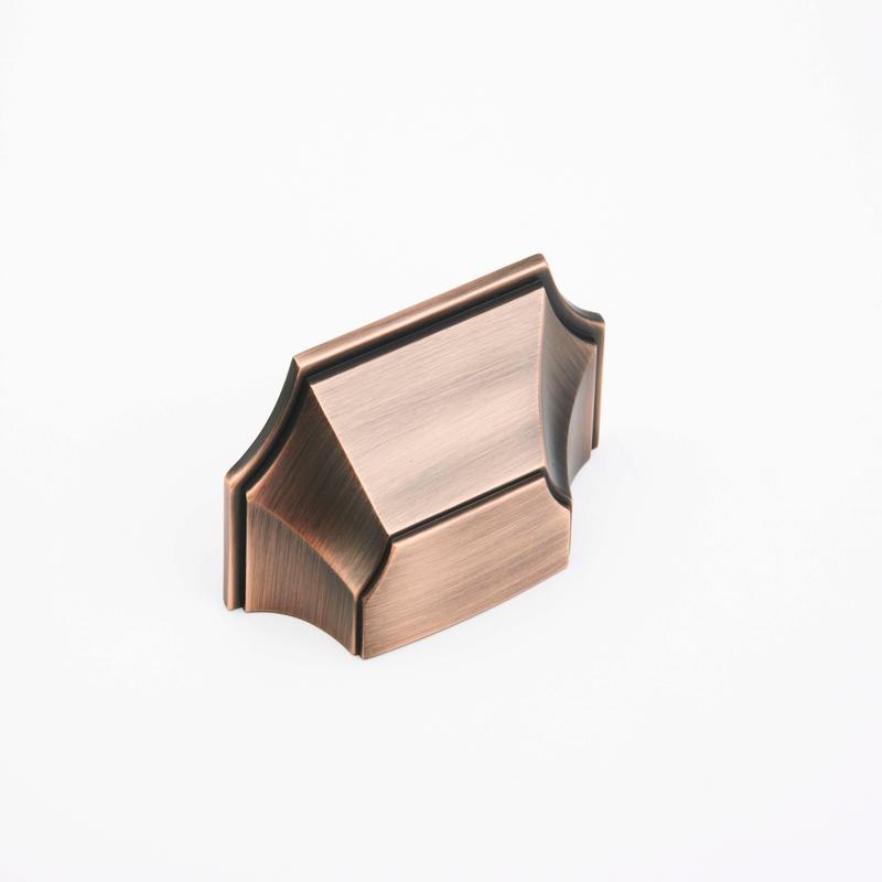 Schaub Cup Pull, Empire Bronze, 3" cc 878-EBZ