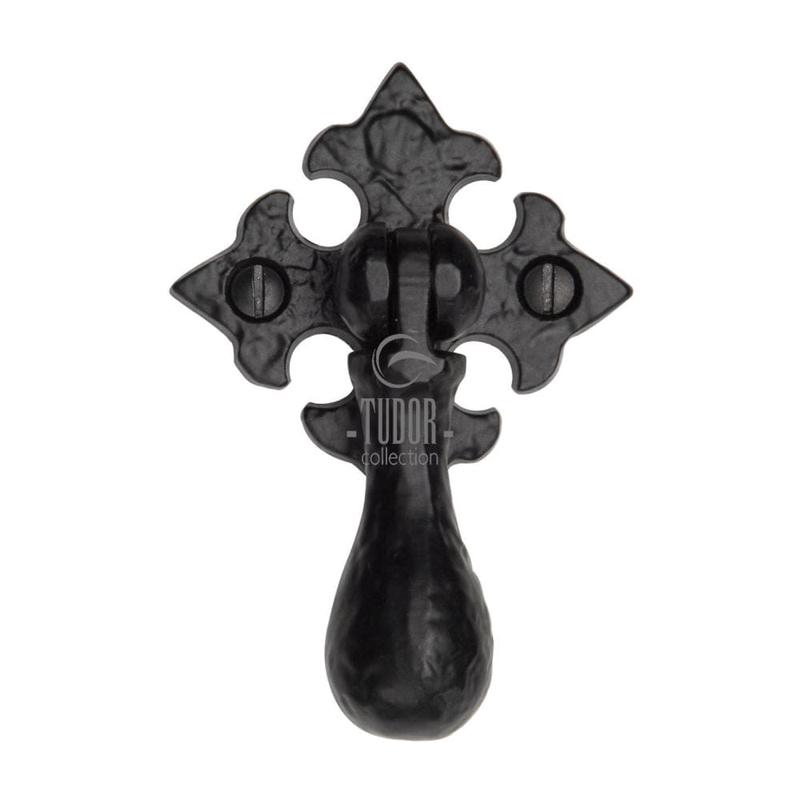 The Tudor Collection - Cabinet Drop Pull Black Iron