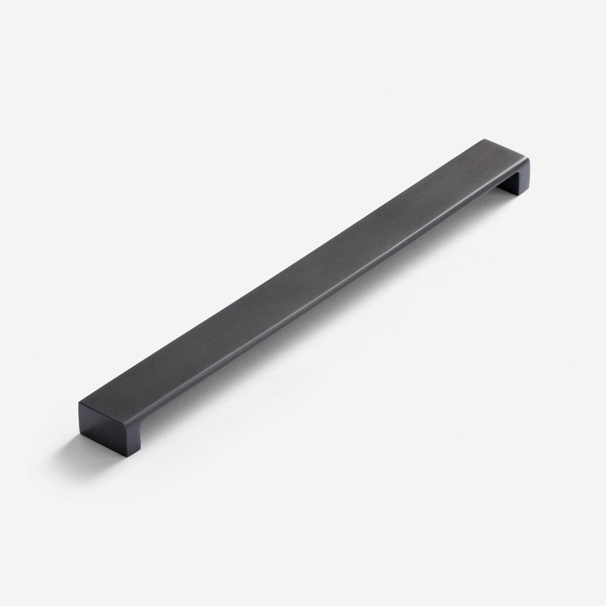 Avalon Straight Cabinet Pull - Blackened Brass | 10"