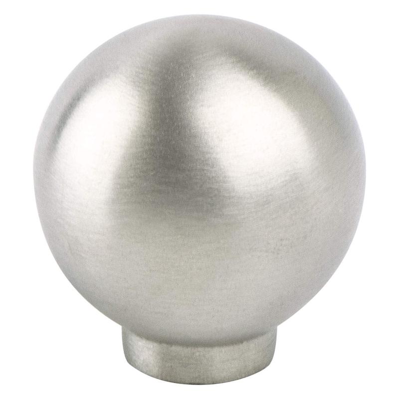 Berenson Stainless Steel 30mm Dia Stainless Steel Knob