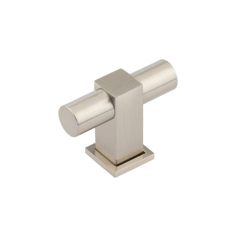 Burlington - Westminster T Bar Cupboard Knob - Satin Nickel