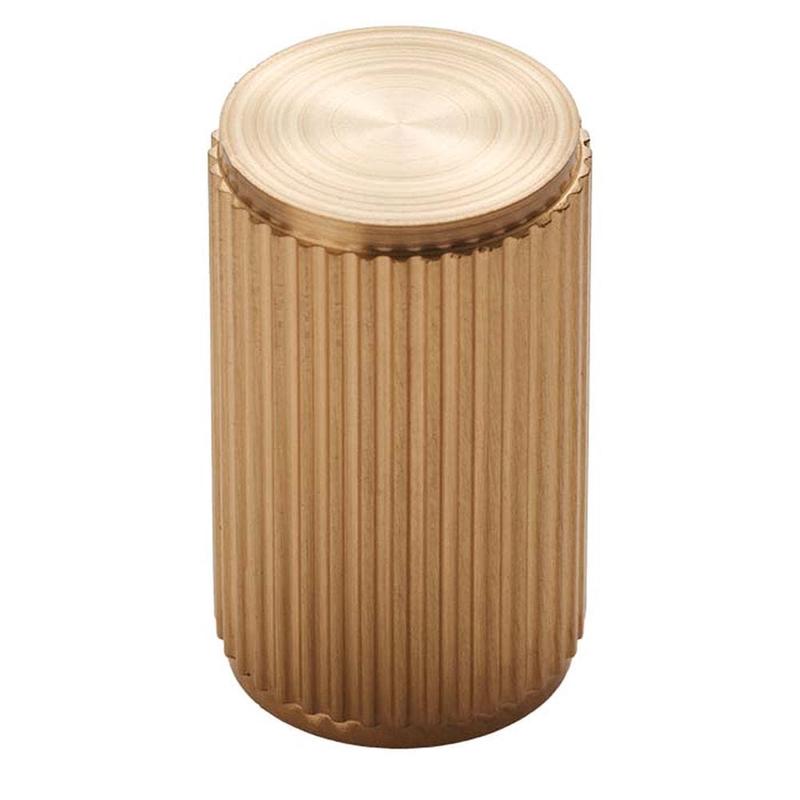 Carlisle Brass - Lines Knob - Satin Brass