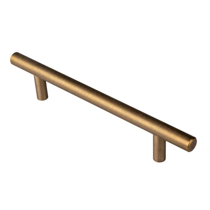 Carlisle Brass - Steel T-Bar Handle 128mm - Antique Brass