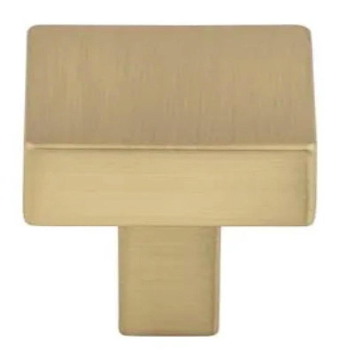 Champagne Bronze "Montclair" Cabinet Knobs and Cup Pulls - Square Knob