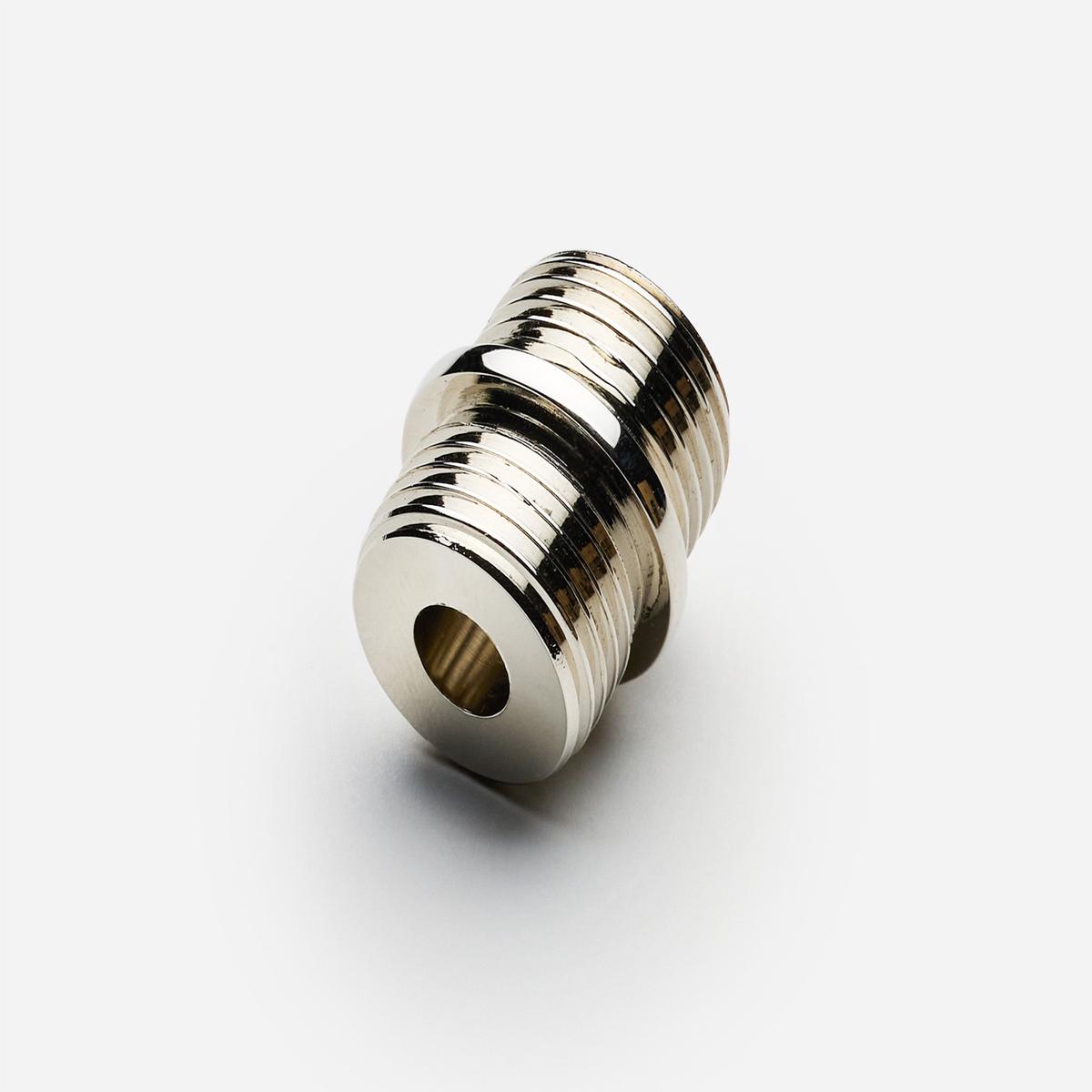Rail Connector - Polished Nickel