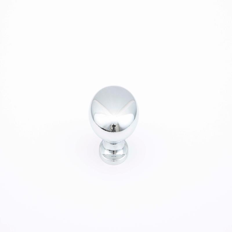 Schaub Knob, Polished Chrome, 1.25" dia 706-26