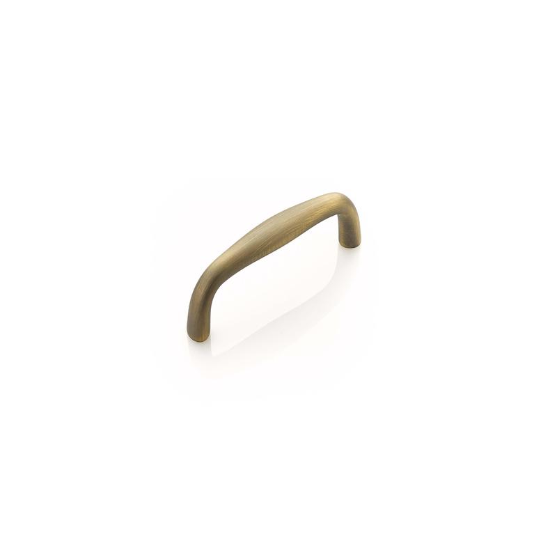 Schaub Pull, Antique Light Brass, 3" cc 721-ALB