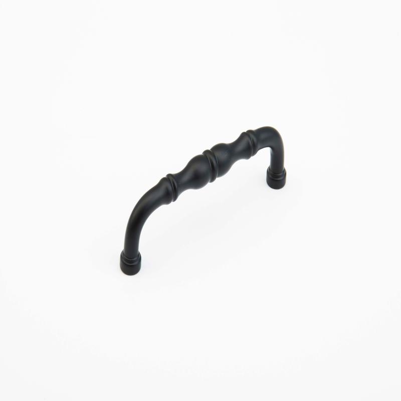 Schaub Pull, Flat Black, 4" cc 747-FB