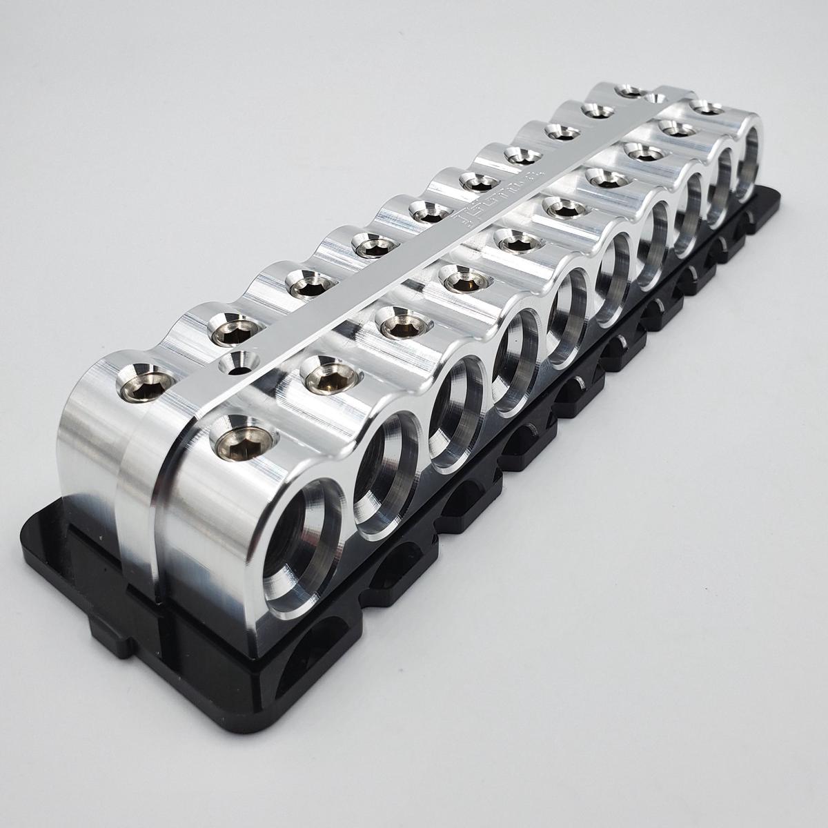 1/0 Distribution Blocks New Style - 20 hole | purple