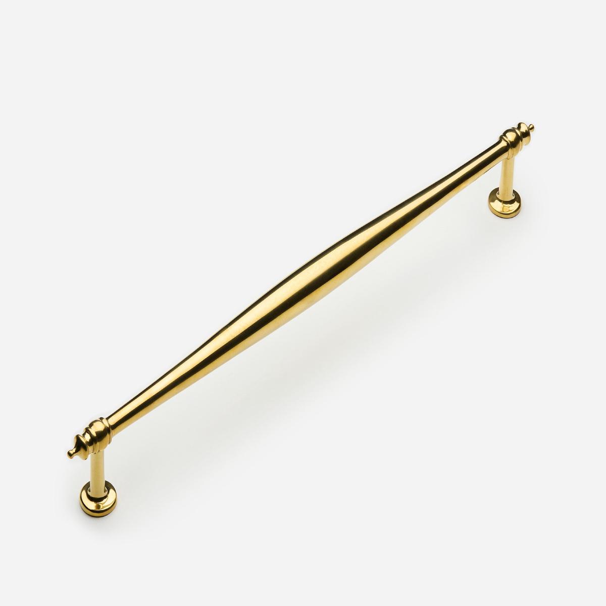 Bougie Pull - 18" Appliance | Unlacquered Polished Brass
