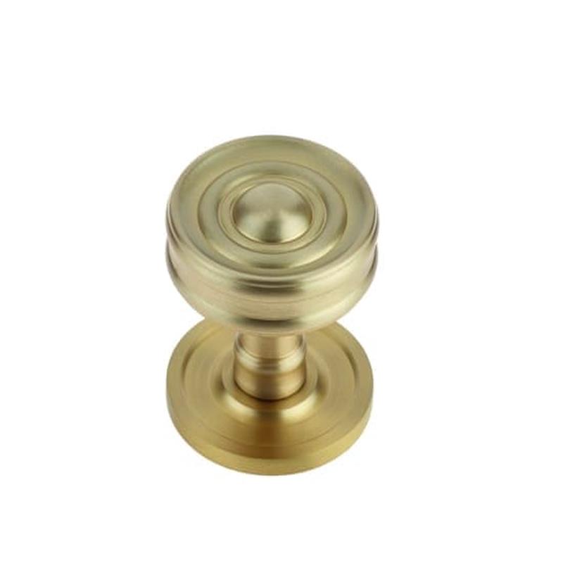 Burlington - Bloomury cupboard knob - Satin Brass