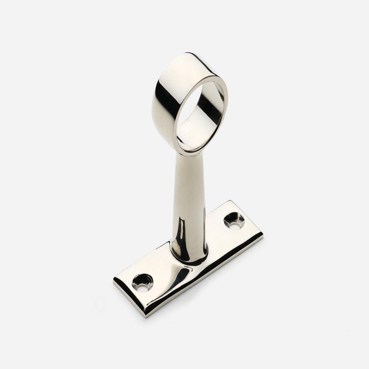 Campaign Middle Bracket - Polished Nickel