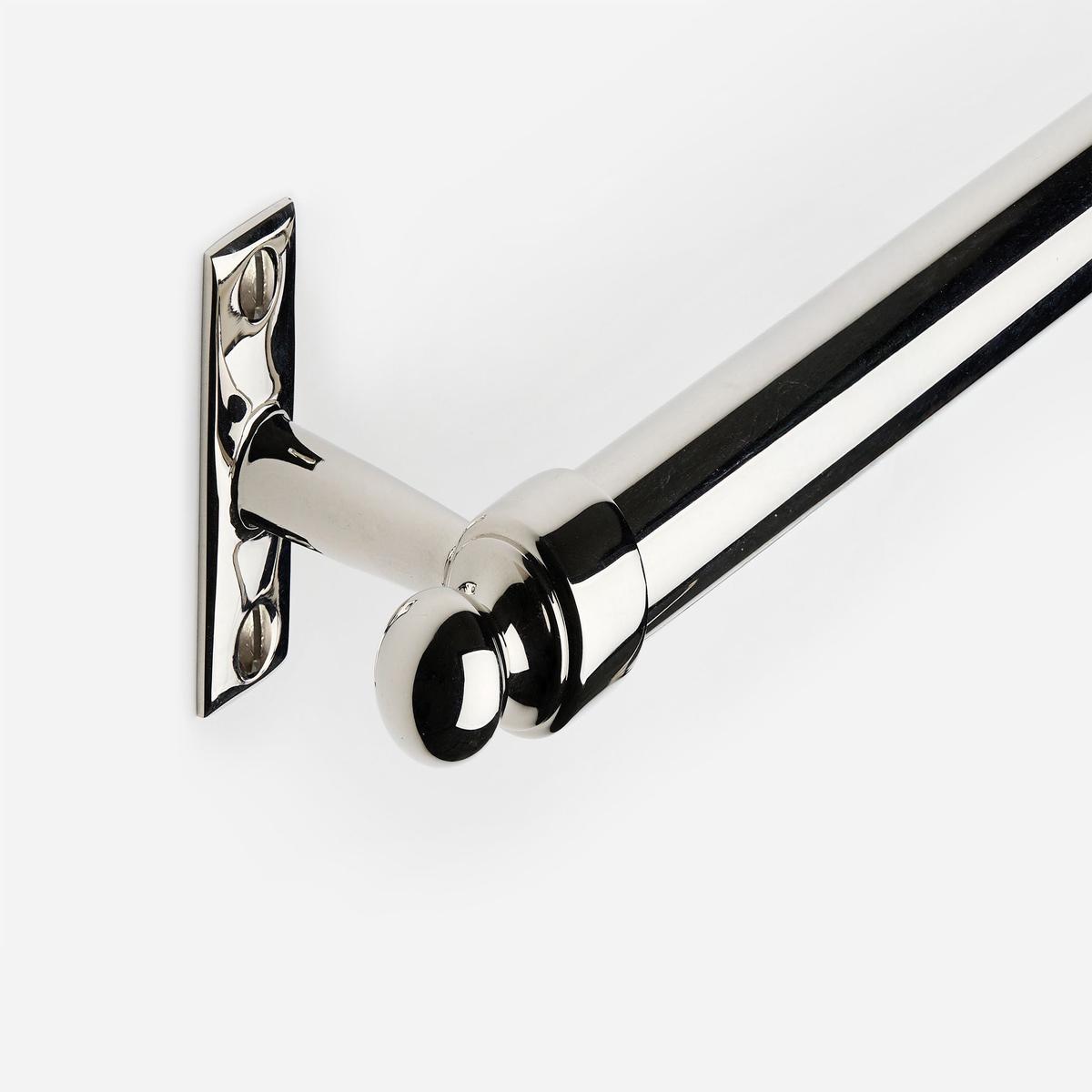 Campaign Towel Bar - 2 ft. | Polished Nickel