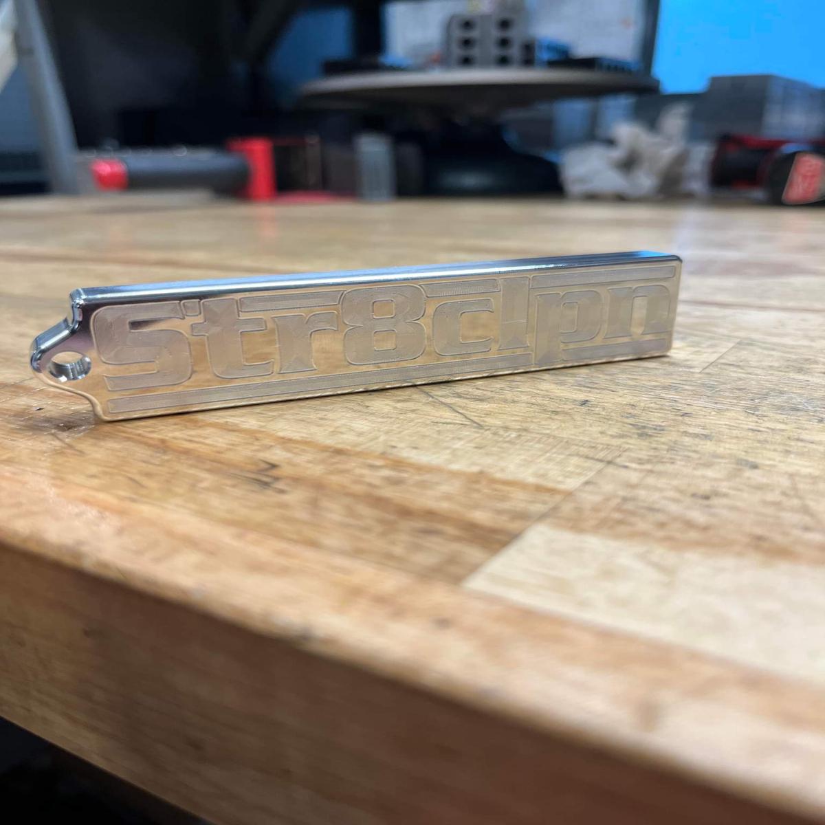 Car audio billet keychains - Str8clpn