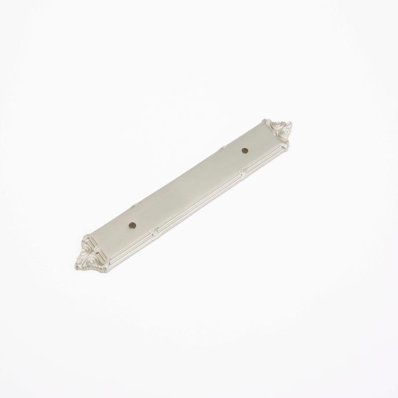 Schaub Backplate for Pull, Satin Nickel, 96 mm cc 763-15