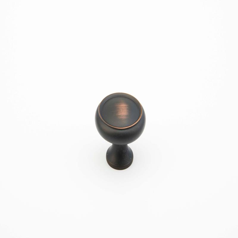 Schaub Knob, Michelangelo Bronze, 1.25" dia 711-MiBz