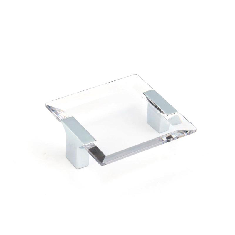Schaub Pull, Polished Chrome, Clear, 64 mm cc 315-26 CL